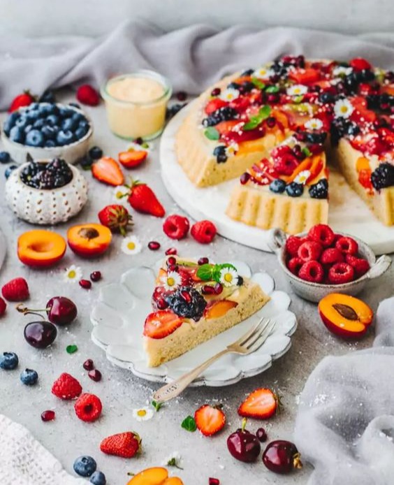 Tarta frutal imagen 2