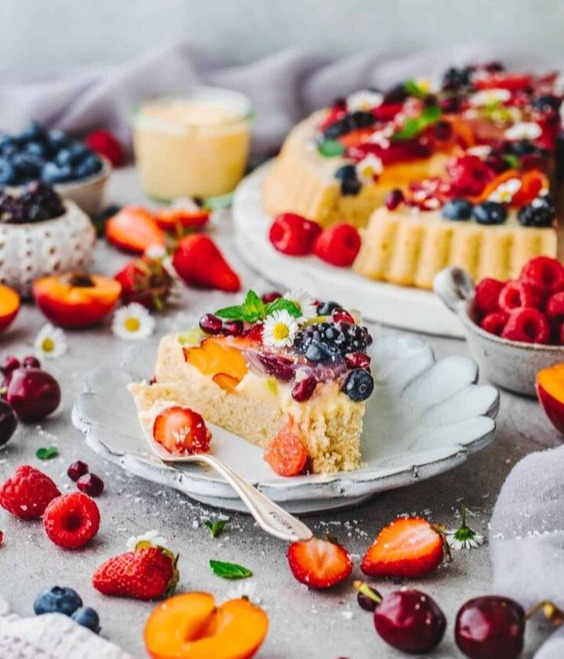 Tarta frutal imagen 3